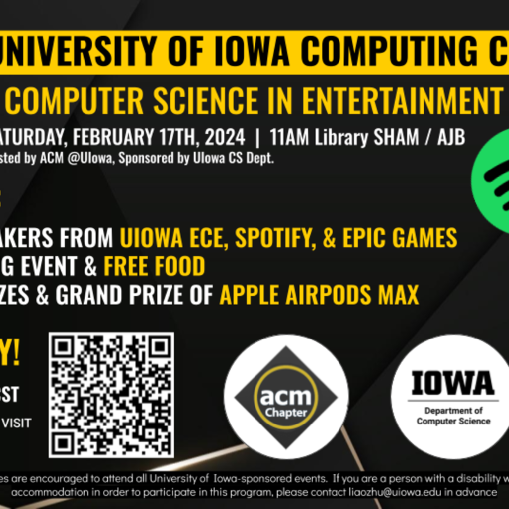 The University of Iowa Computing Conference (UICC) 2024 promotional image